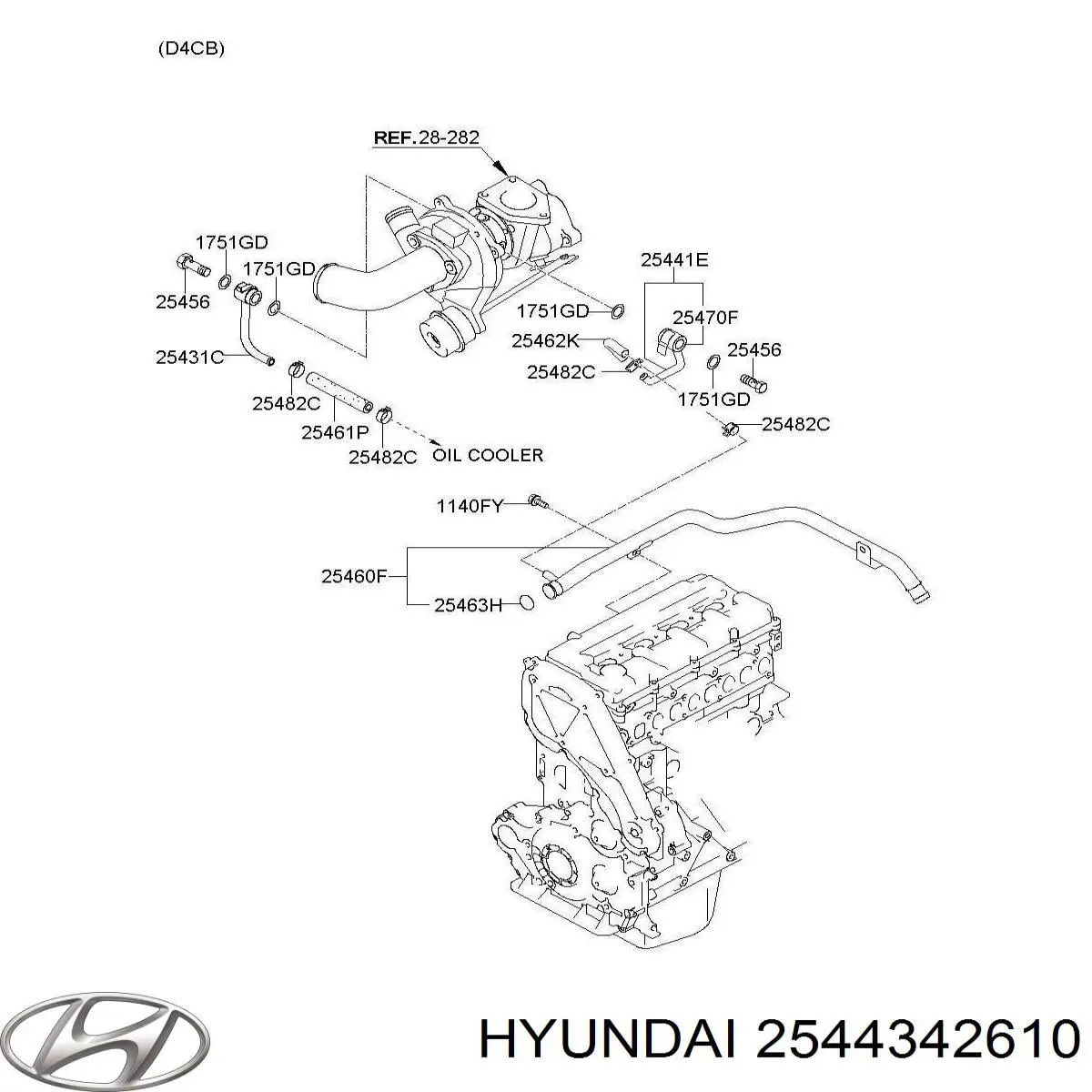 2544342610 Hyundai/Kia 