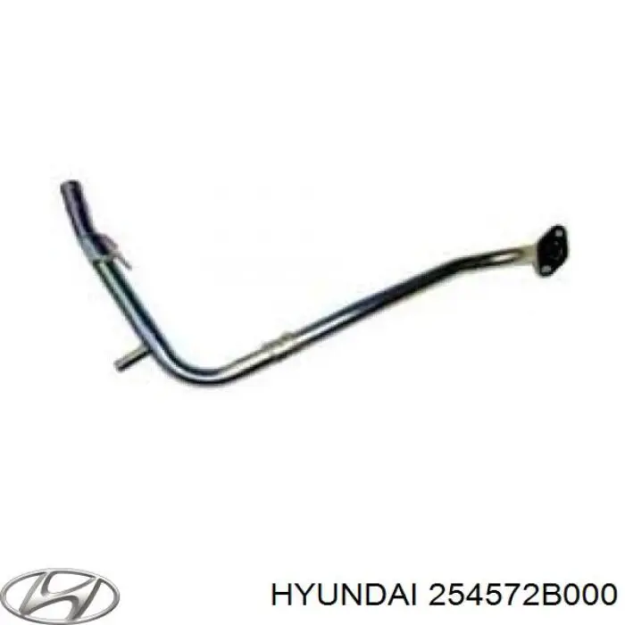 Шланг (патрубок) водяного насоса приемный Hyundai/Kia 254572B000 цена, от 28.53 USD