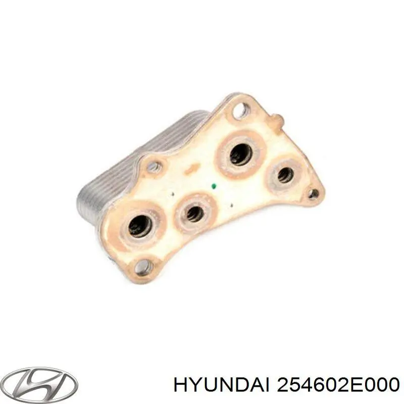 254602E000 Hyundai/Kia Радиатор охлаждения, АКПП