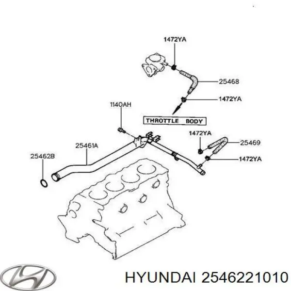 2546221010 Hyundai/Kia