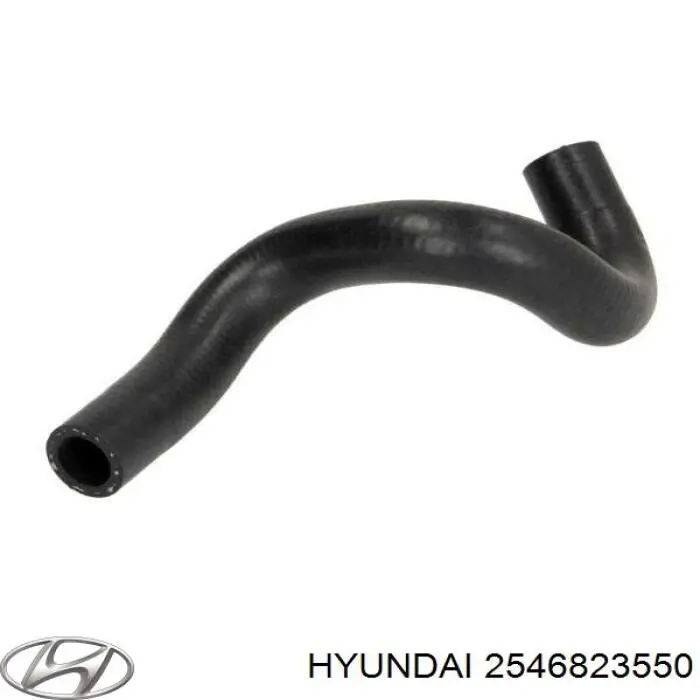 Купить 2546823550 Hyundai/Kia Патрубок на печку