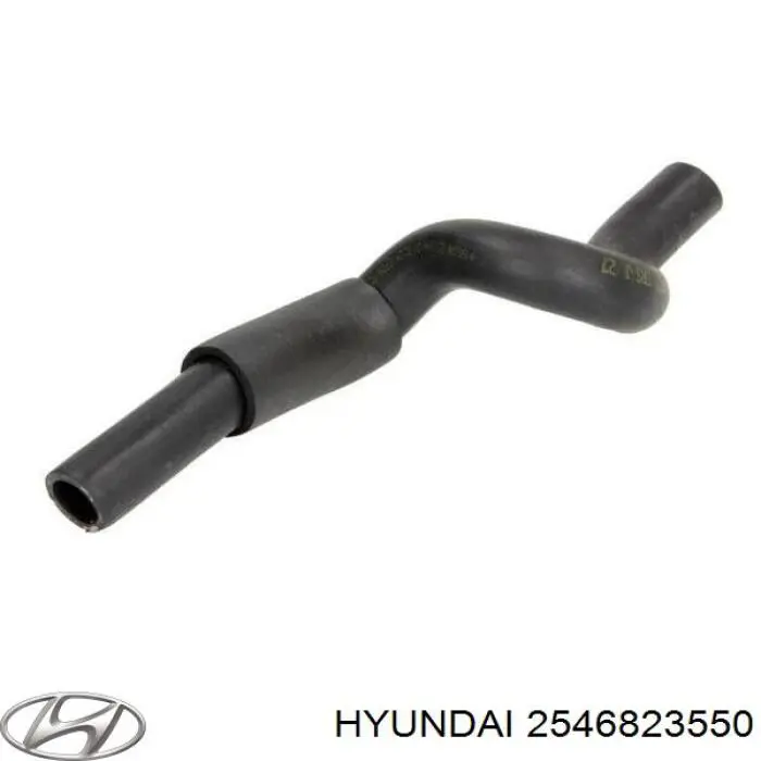 Шланг радиатора отопителя Hyundai/Kia 2546823550