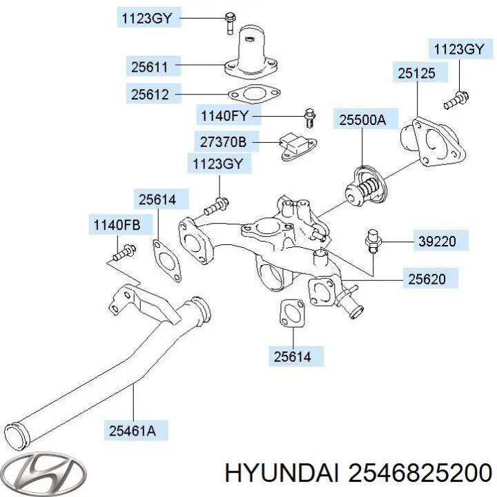 2546825200 Hyundai/Kia 