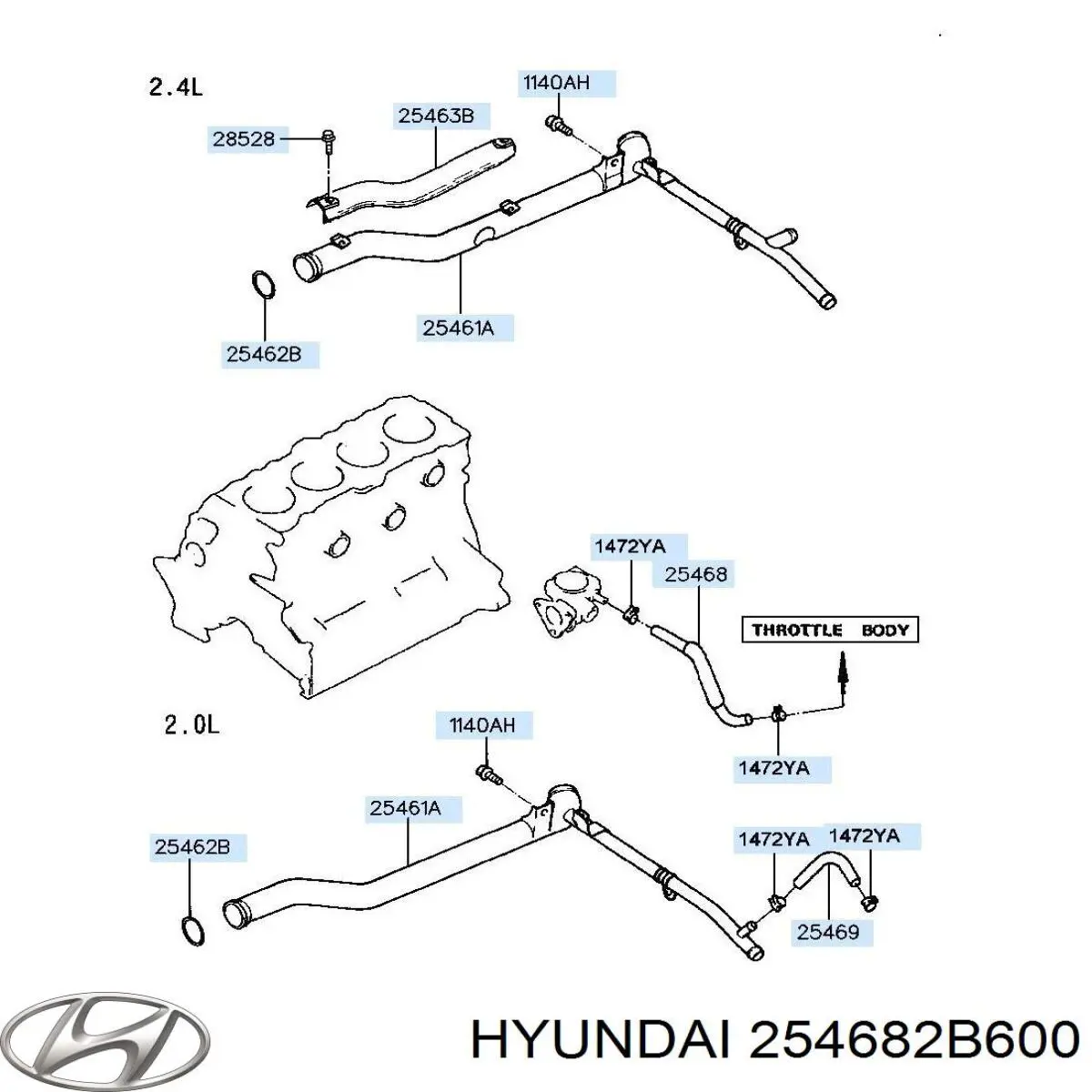 254682B600 Hyundai/Kia 