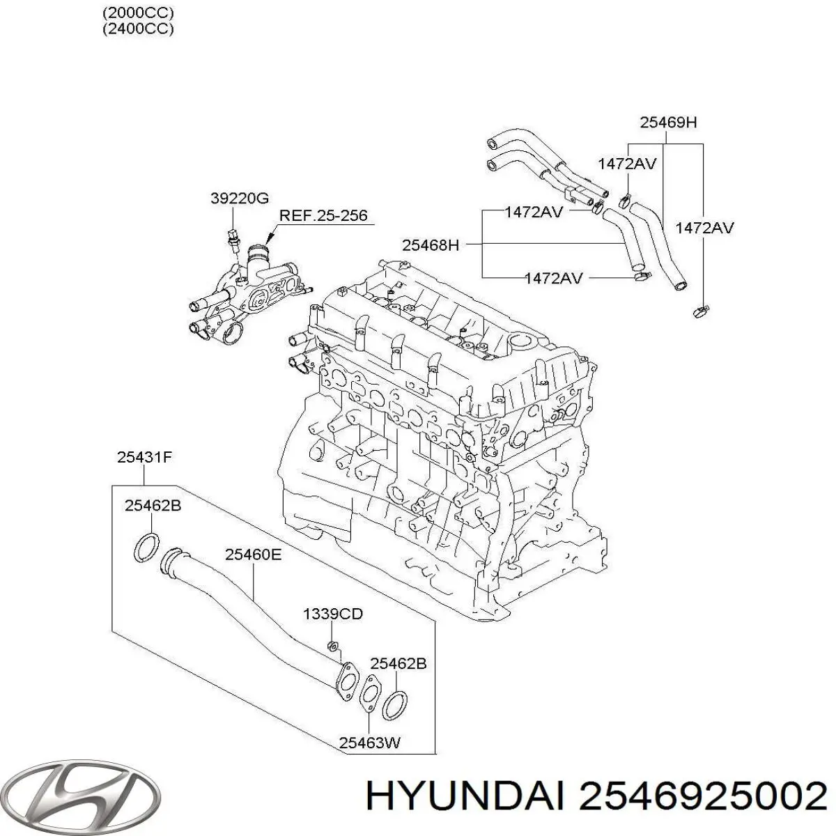 2546925002 Hyundai/Kia 