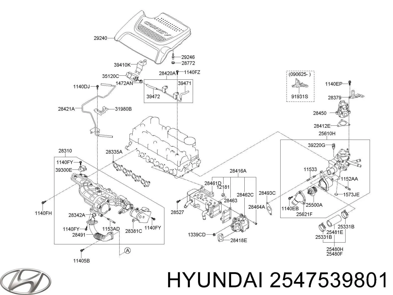  2547539801 Hyundai/Kia