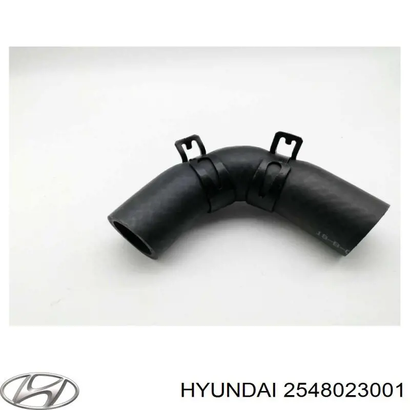 2548023001 Hyundai/Kia шланг (патрубок термостата)