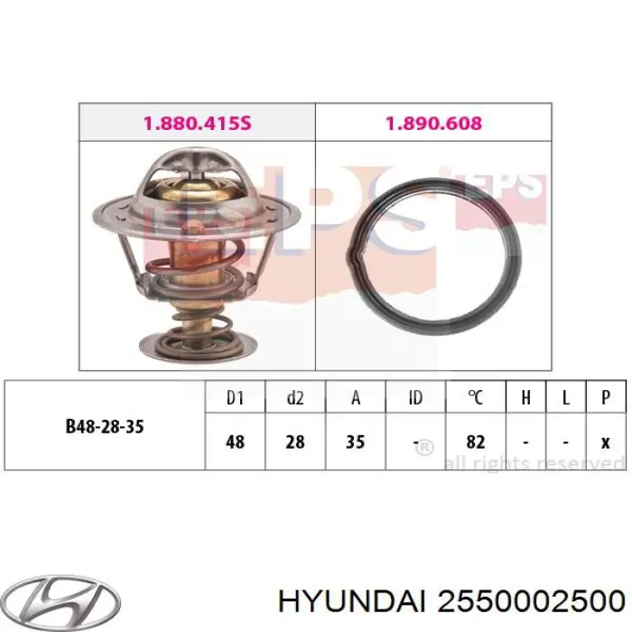 2550002500 Hyundai/Kia