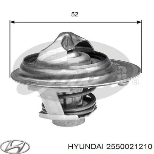 2550021210 Hyundai/Kia термостат