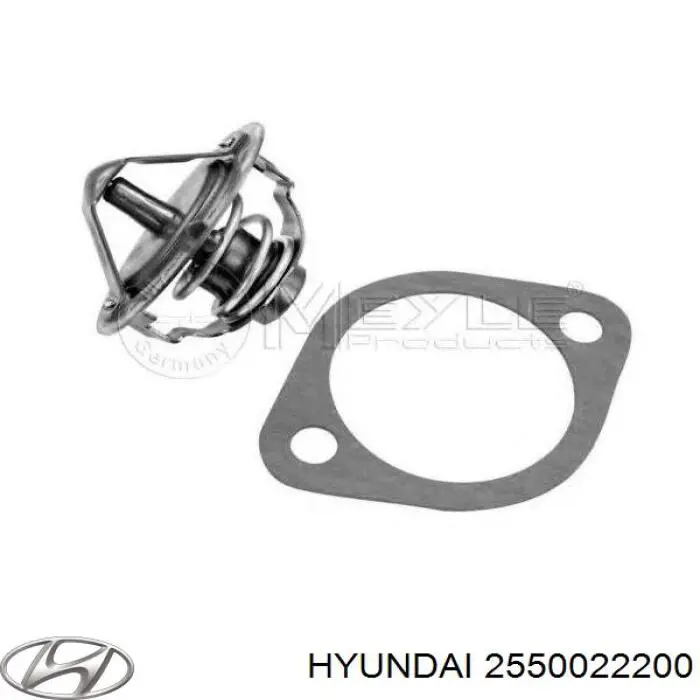 Купить 2550022200 Hyundai/Kia Автомобильный термостат