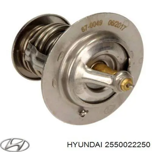 Термостат в корпусе Hyundai/Kia 2550022250 цена, от 8.67 USD