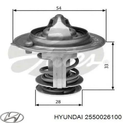 2550026100 Hyundai/Kia