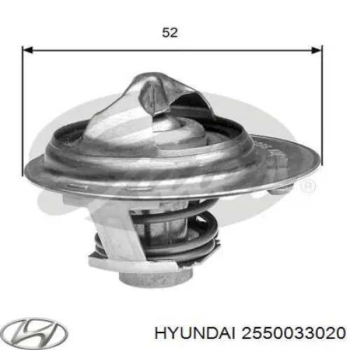 Купить 2550033020 Hyundai/Kia Автомобильный термостат
