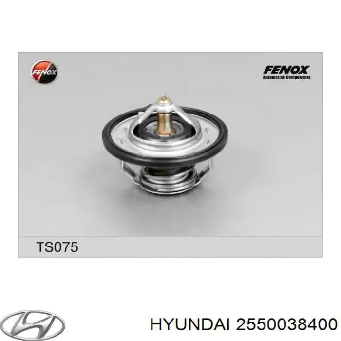 Термостат в корпусе Hyundai/Kia 2550038400 цена, от 6.27 USD