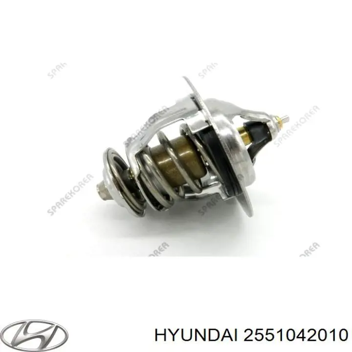 Термостат в сборе Hyundai/Kia 2551042010