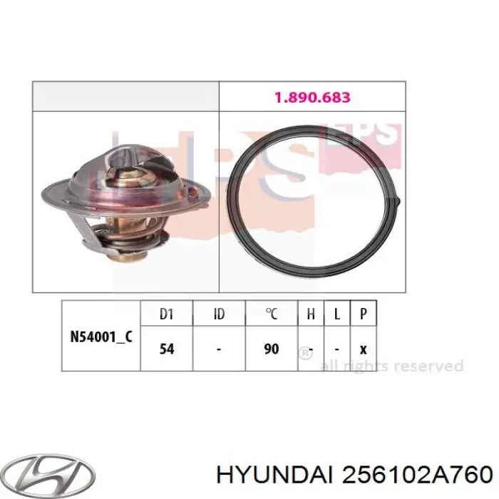 256102A760 Hyundai/Kia 
