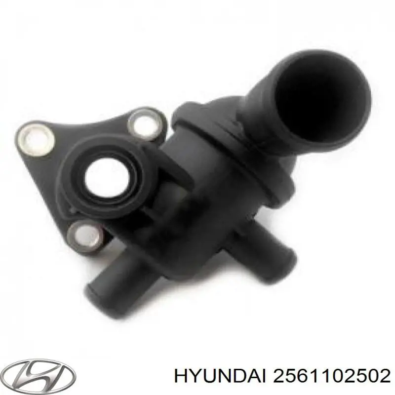 Фланец системы охлаждения 2561102502 Hyundai/Kia