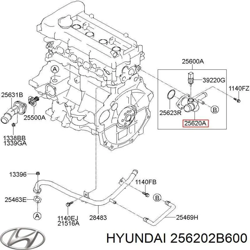  Hyundai/Kia 256202B600 цена, от 19.07 USD