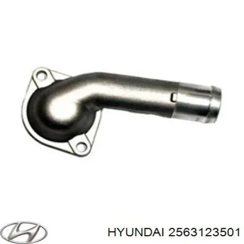 2563123501 Hyundai/Kia крышка термостата