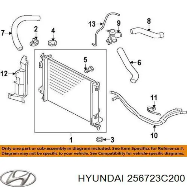 Купить 256723C200 Hyundai/Kia 
