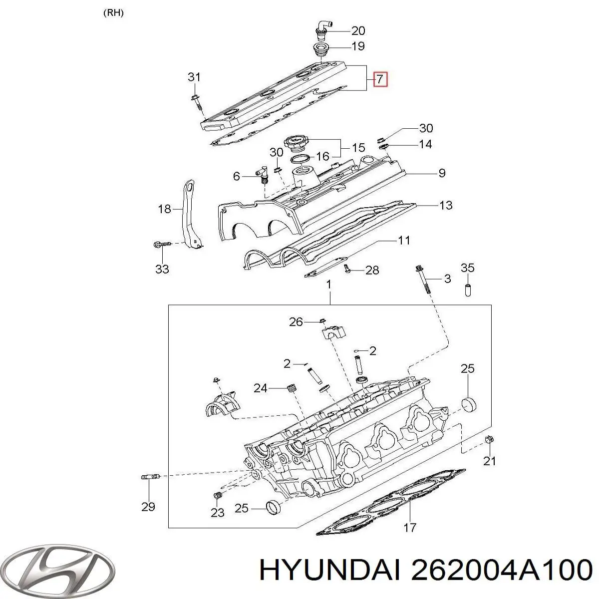  262004A100 Hyundai/Kia