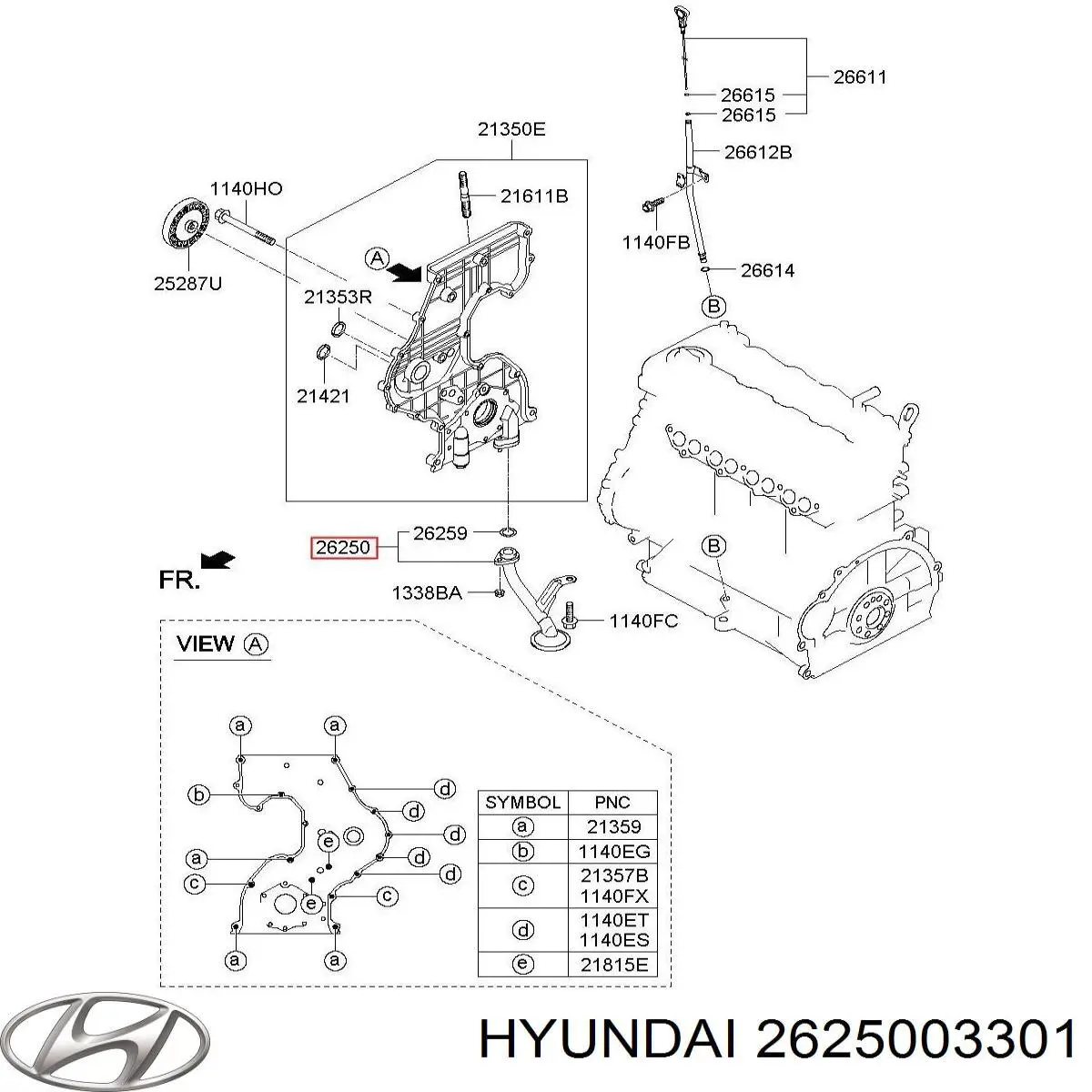  Hyundai/Kia 2625003301 цена, от 25.96 USD