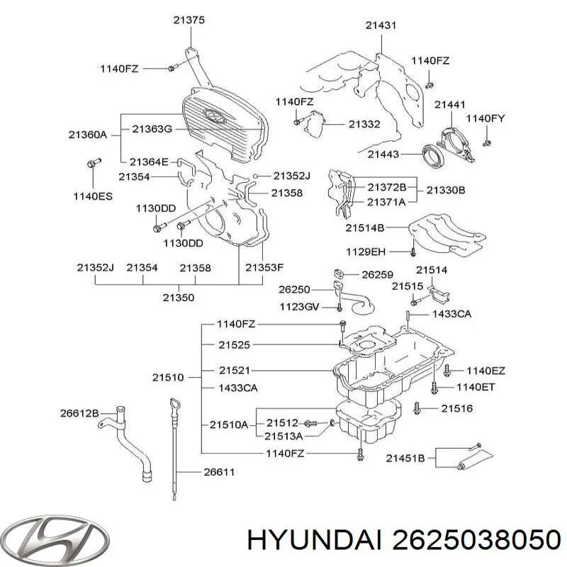  2625038050 Hyundai/Kia