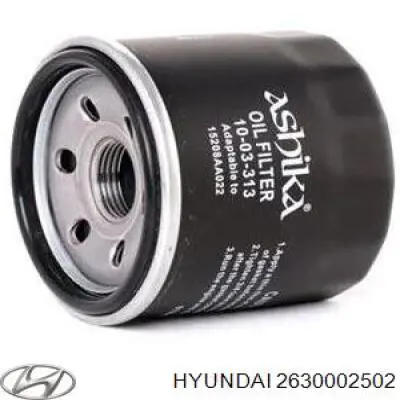 2630002502 Hyundai/Kia масляный фильтр