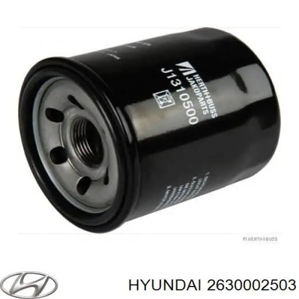 Масляный фильтр 2630002503 Hyundai/Kia