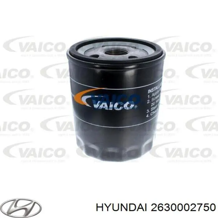 Купить 2630002750 Hyundai/Kia Фильтр центробежный очистки масла