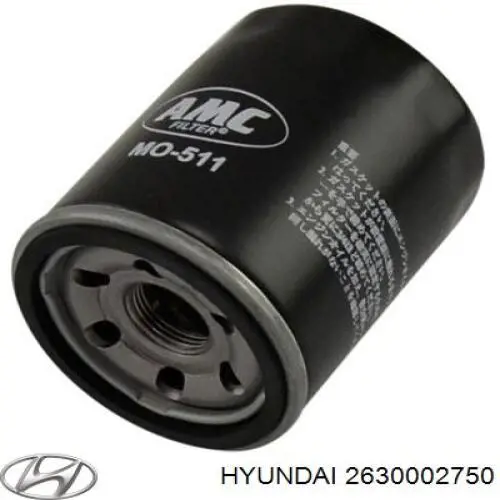 26300-02750 Hyundai/Kia масляный фильтр