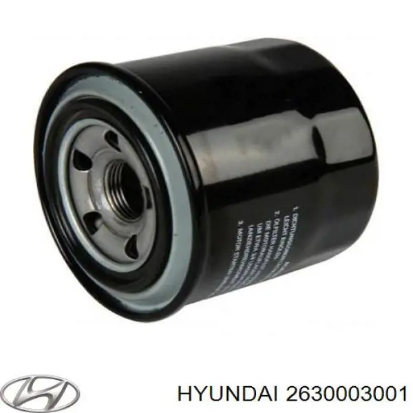 2630003001 Hyundai/Kia масляный фильтр