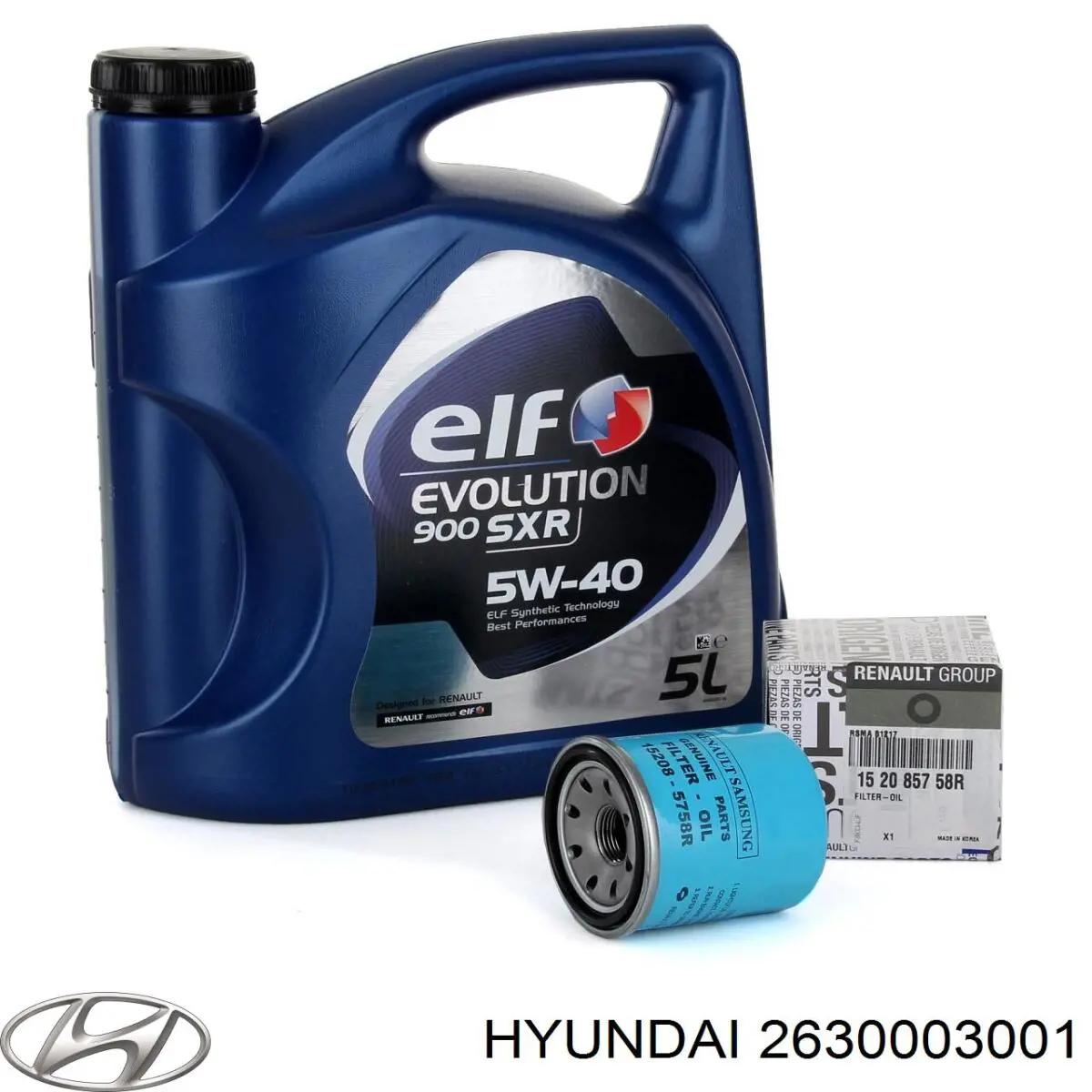 Фильтр масла Hyundai/Kia 2630003001