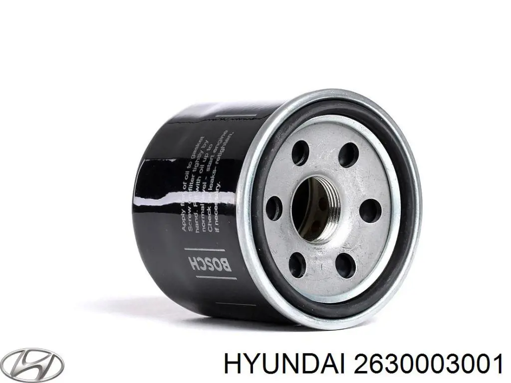 Масляный фильтр 2630003001 Hyundai/Kia