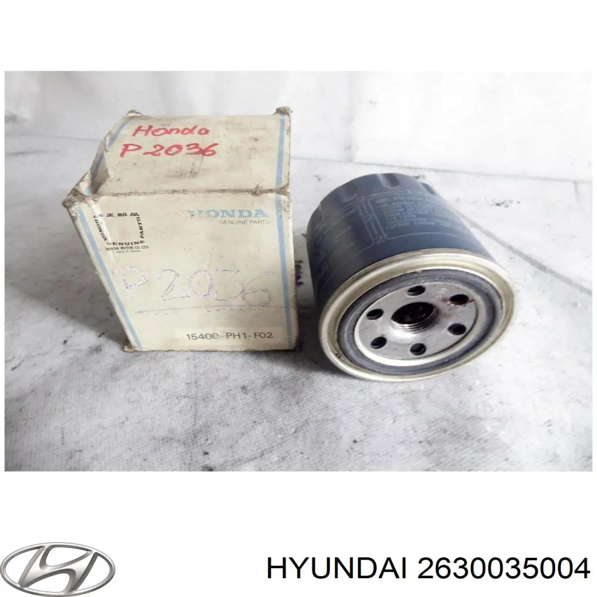 2630035004 Hyundai/Kia Масляный фильтр двигателя