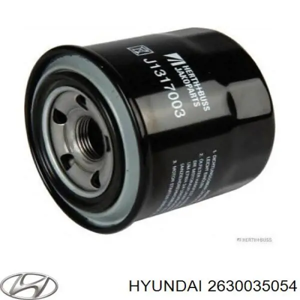Масляный фильтр 2630035054 Hyundai/Kia