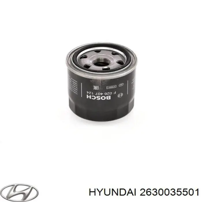 Фильтр масла Hyundai/Kia 2630035501