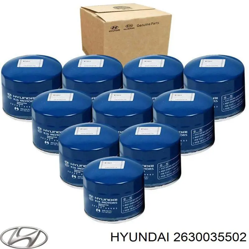 Фильтр масла Hyundai/Kia 2630035502