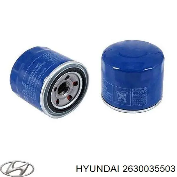 2630035503 Hyundai/Kia Масляный фильтр двигателя