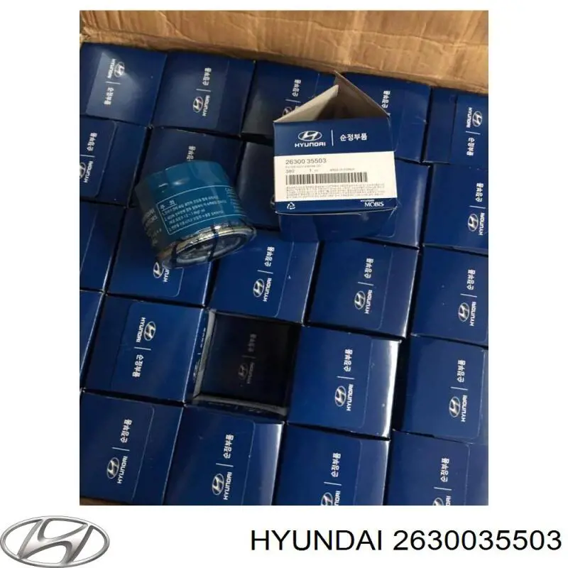 Масляный фильтр 2630035503 Hyundai/Kia