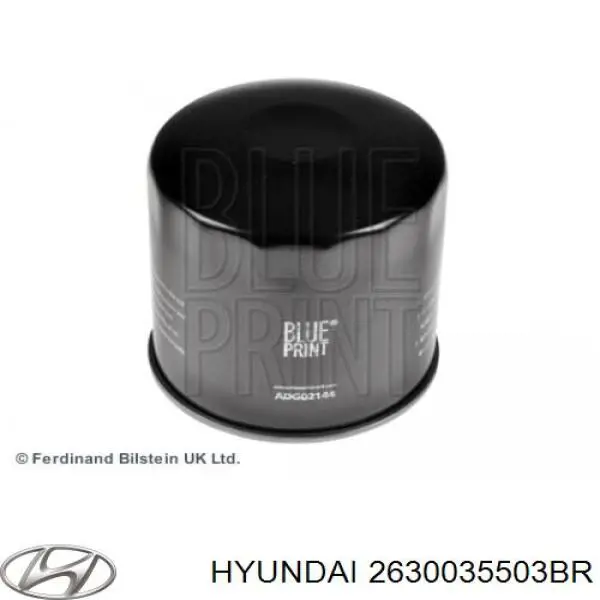 Фильтр очистки масла центробежный Hyundai/Kia 2630035503BR цена, от 5.31 USD