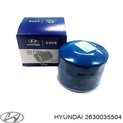 Купить 2630035504 Hyundai/Kia Фильтр центробежный очистки масла