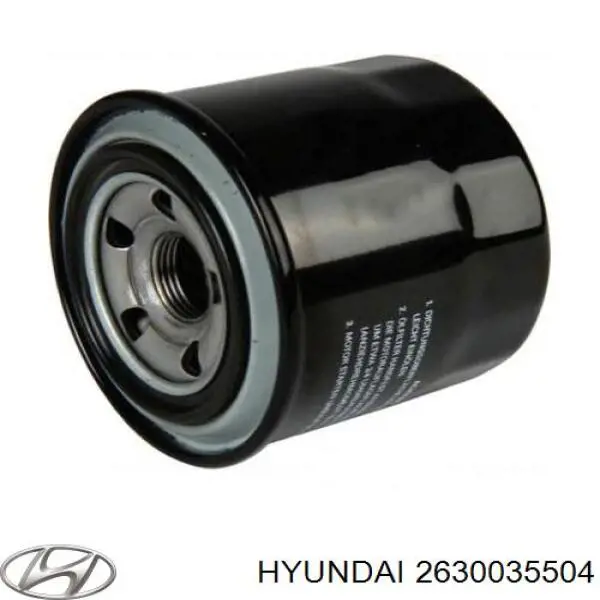 2630035504 Hyundai/Kia масляный фильтр
