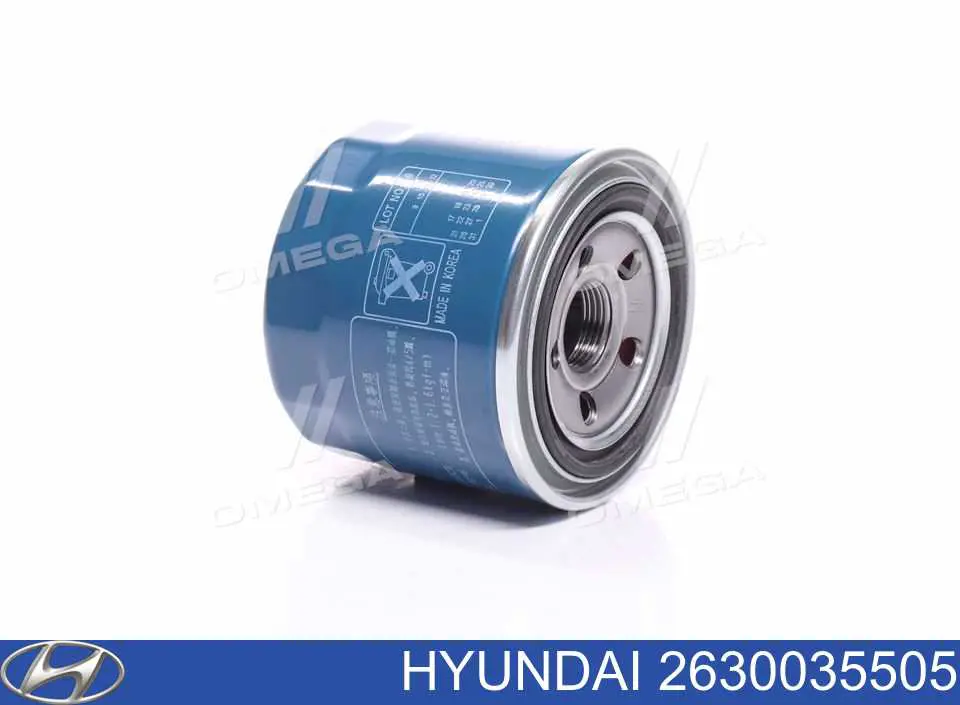2630035505 Hyundai/Kia масляный фильтр