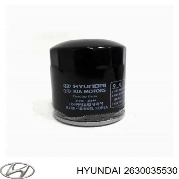 Фильтр очистки масла центробежный Hyundai/Kia 2630035530 цена, от 9.11 USD