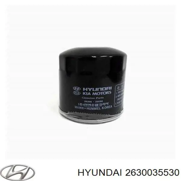Купить 2630035530 Hyundai/Kia Фильтр центробежный очистки масла