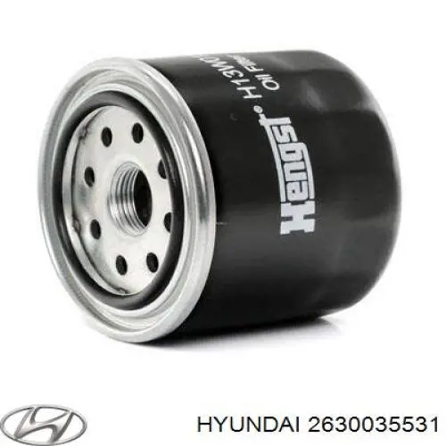 Масляный фильтр 2630035531 Hyundai/Kia