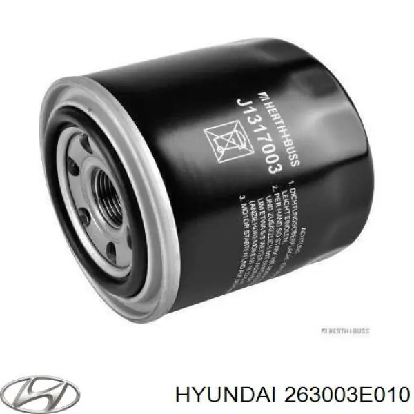 Фильтр очистки масла центробежный Hyundai/Kia 263003E010 цена, от 3.37 USD
