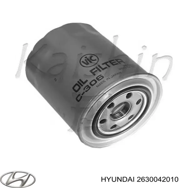 Масляный фильтр 2630042010 Hyundai/Kia