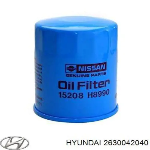 Масляный фильтр 2630042040 Hyundai/Kia